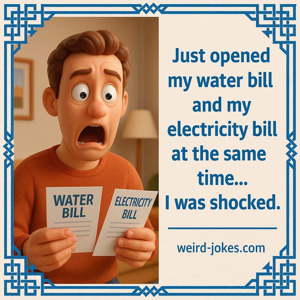 Just opened my water bill and my electricity bill at the same time...I was shocked.