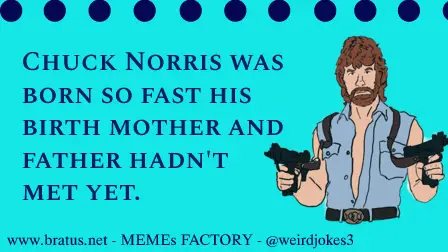 CHUCK NORRIS jokes.