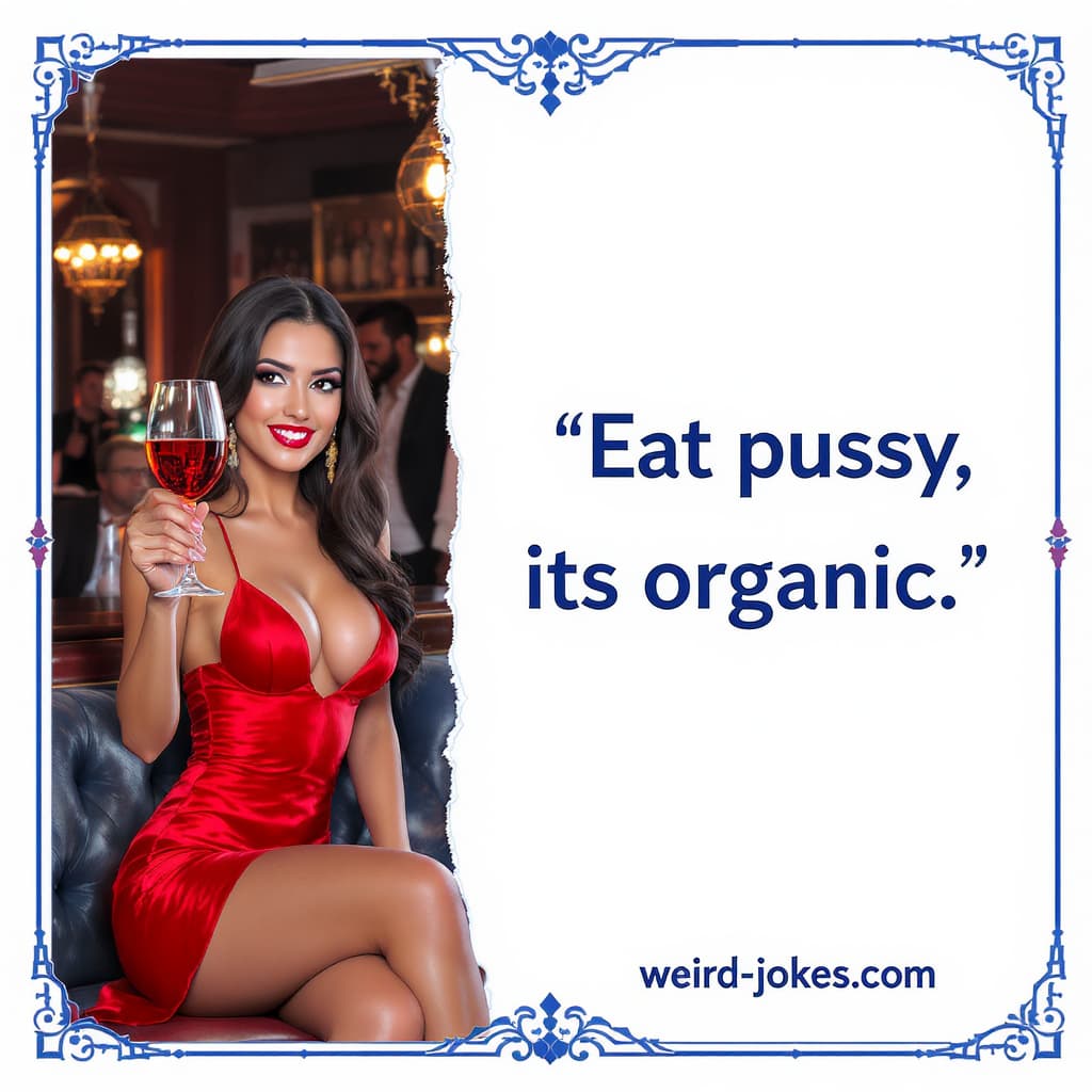 Eat pussy, its organic.