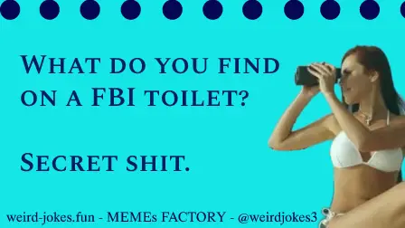 FBI jokes collection.