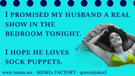 Husband and Wife Jokes meme.