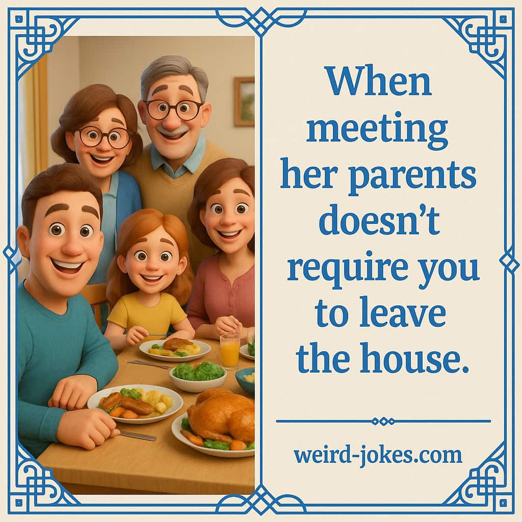 Incest: When meeting her parents doesn't require you to leave the house.