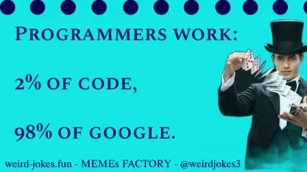 Programmers Jokes meme.